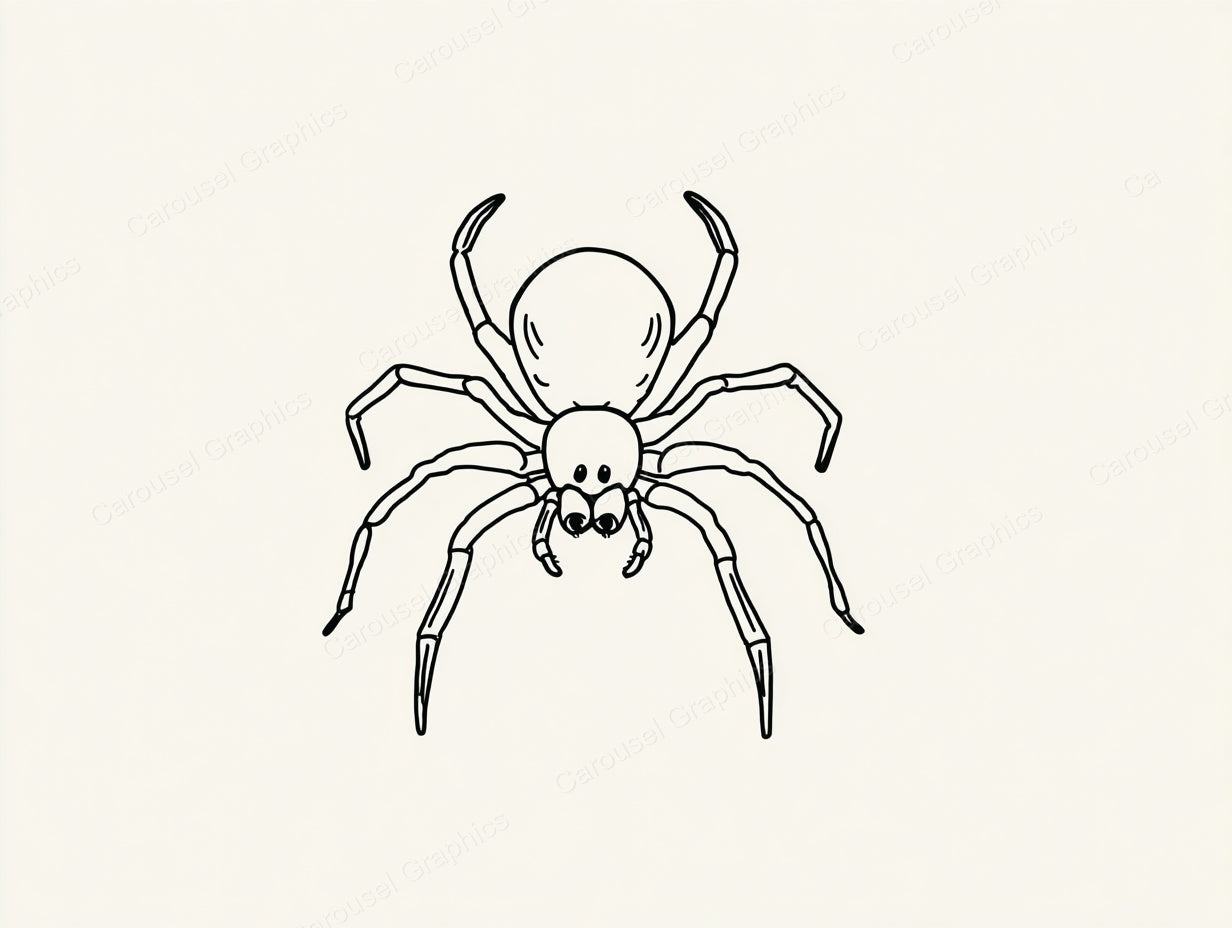 Spider Vector Graphic preview