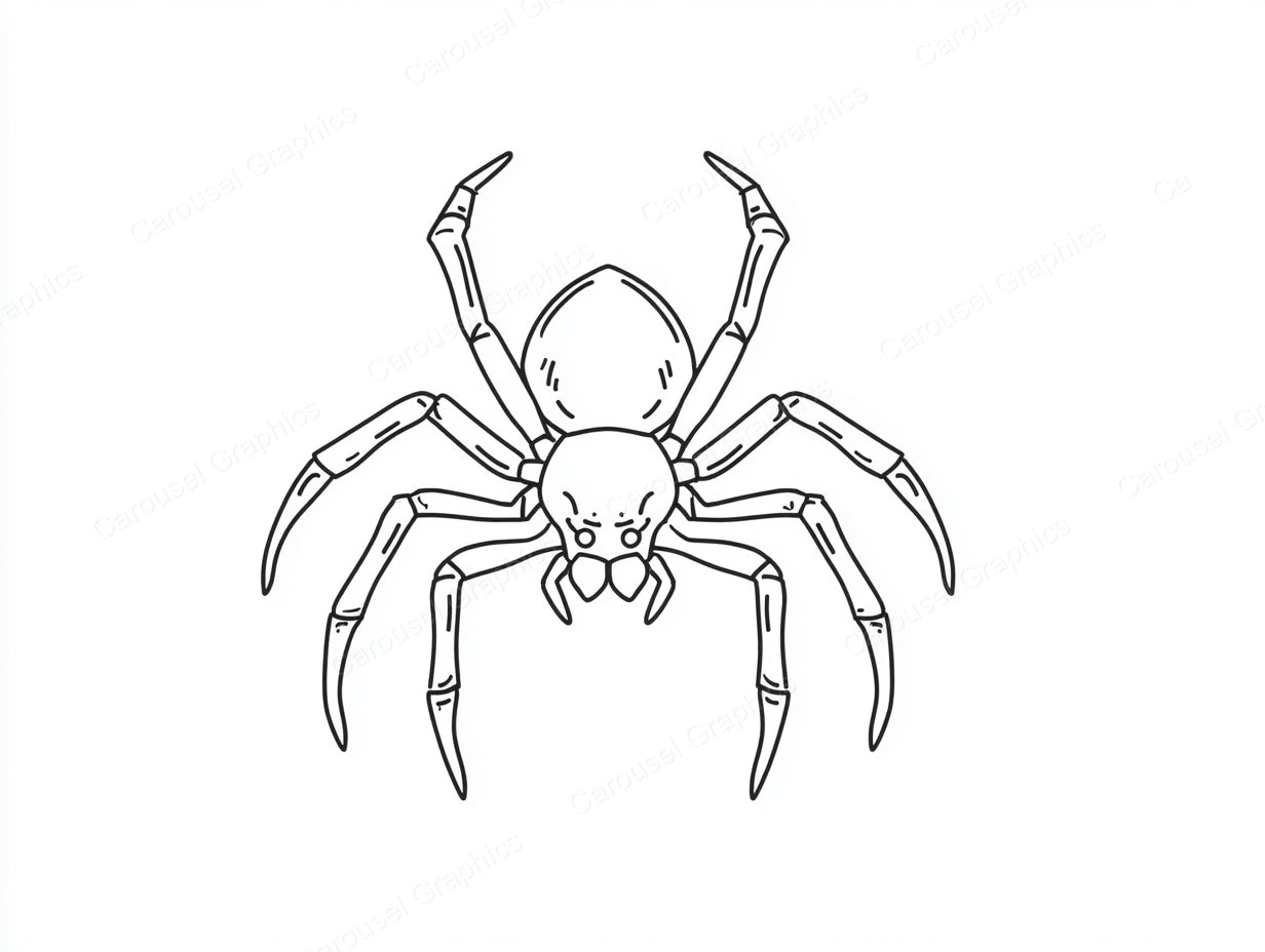 Spider Vector Graphic preview