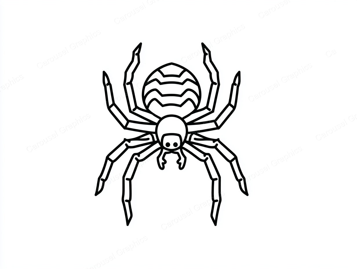Spider Vector Graphic preview