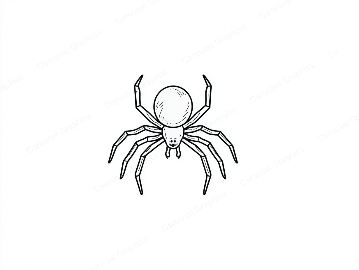 Spider Vector Graphic preview