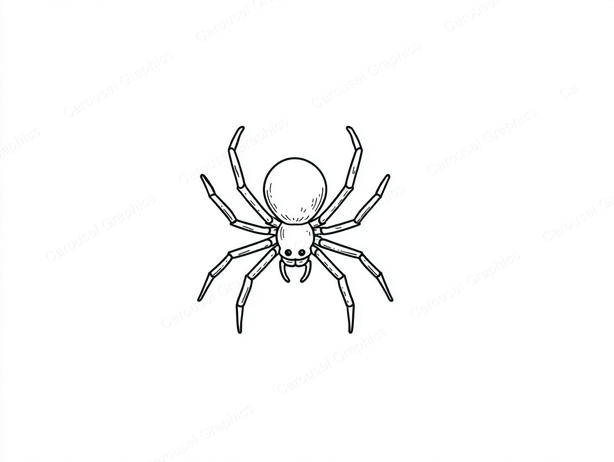 Spider Vector Graphic preview