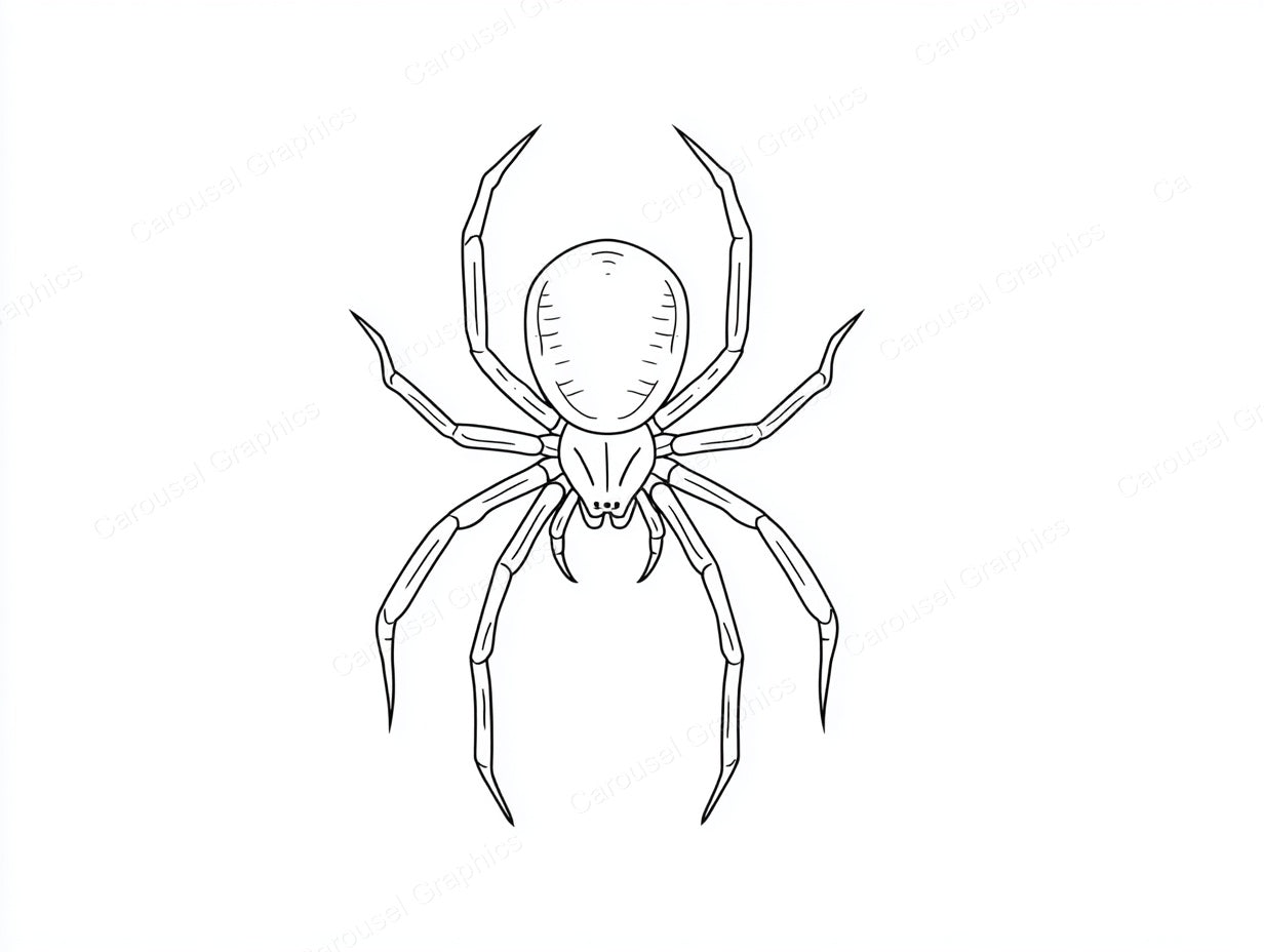 Spider Vector Graphic preview
