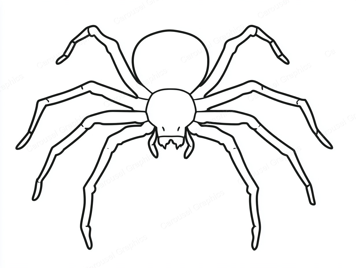 Spider Vector Graphic preview