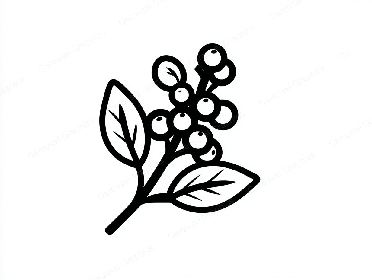 Mistletoe Vector Graphic preview