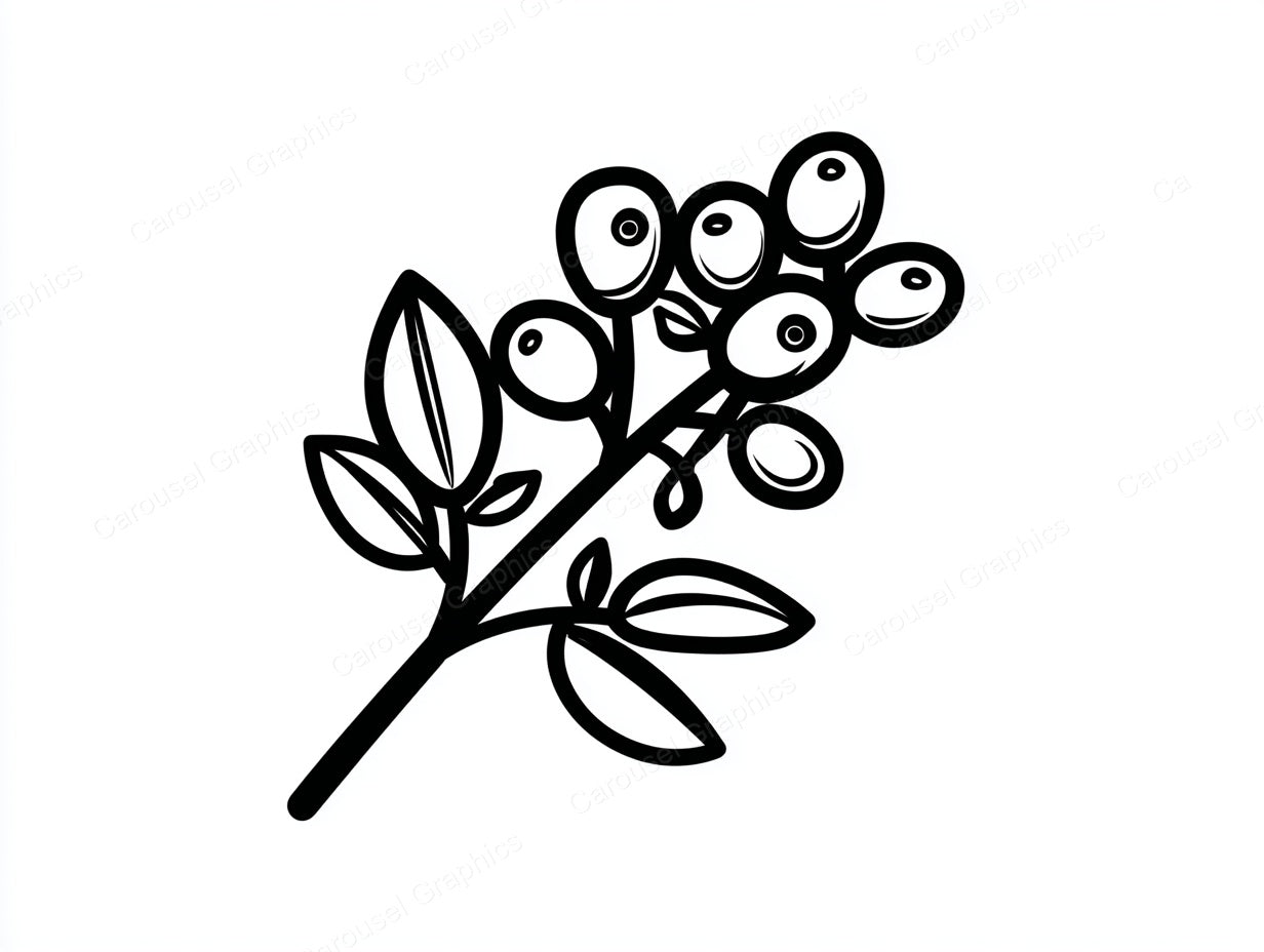 Mistletoe Vector Graphic preview