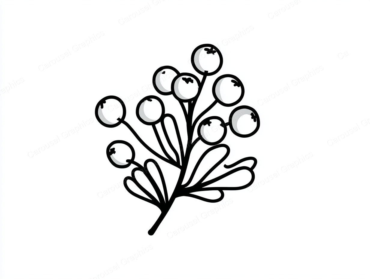 Mistletoe Vector Graphic preview