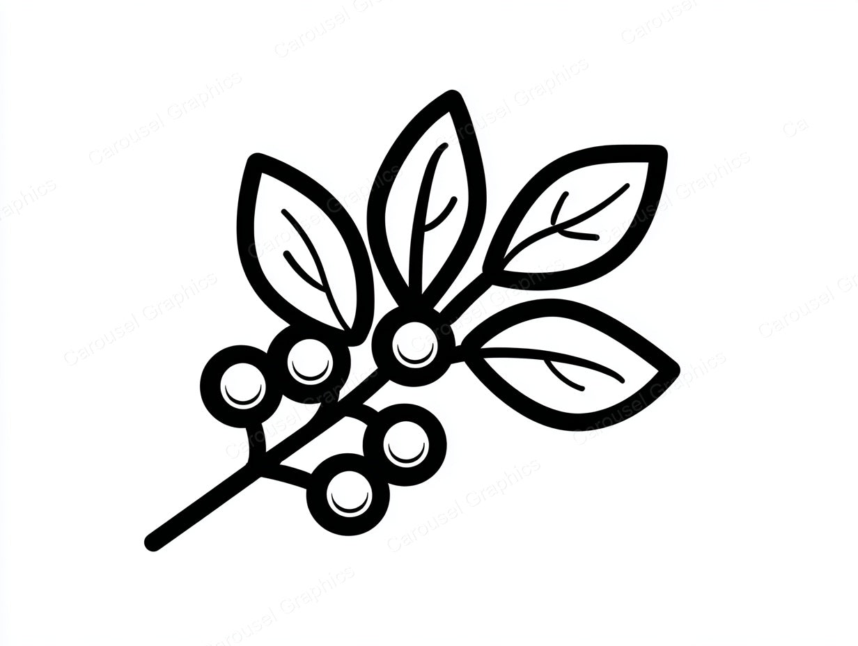 Mistletoe Vector Graphic preview