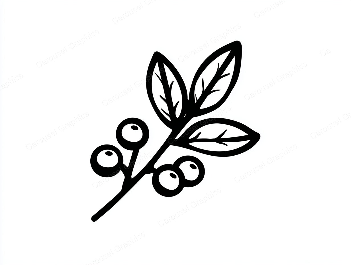 Mistletoe Vector Graphic preview