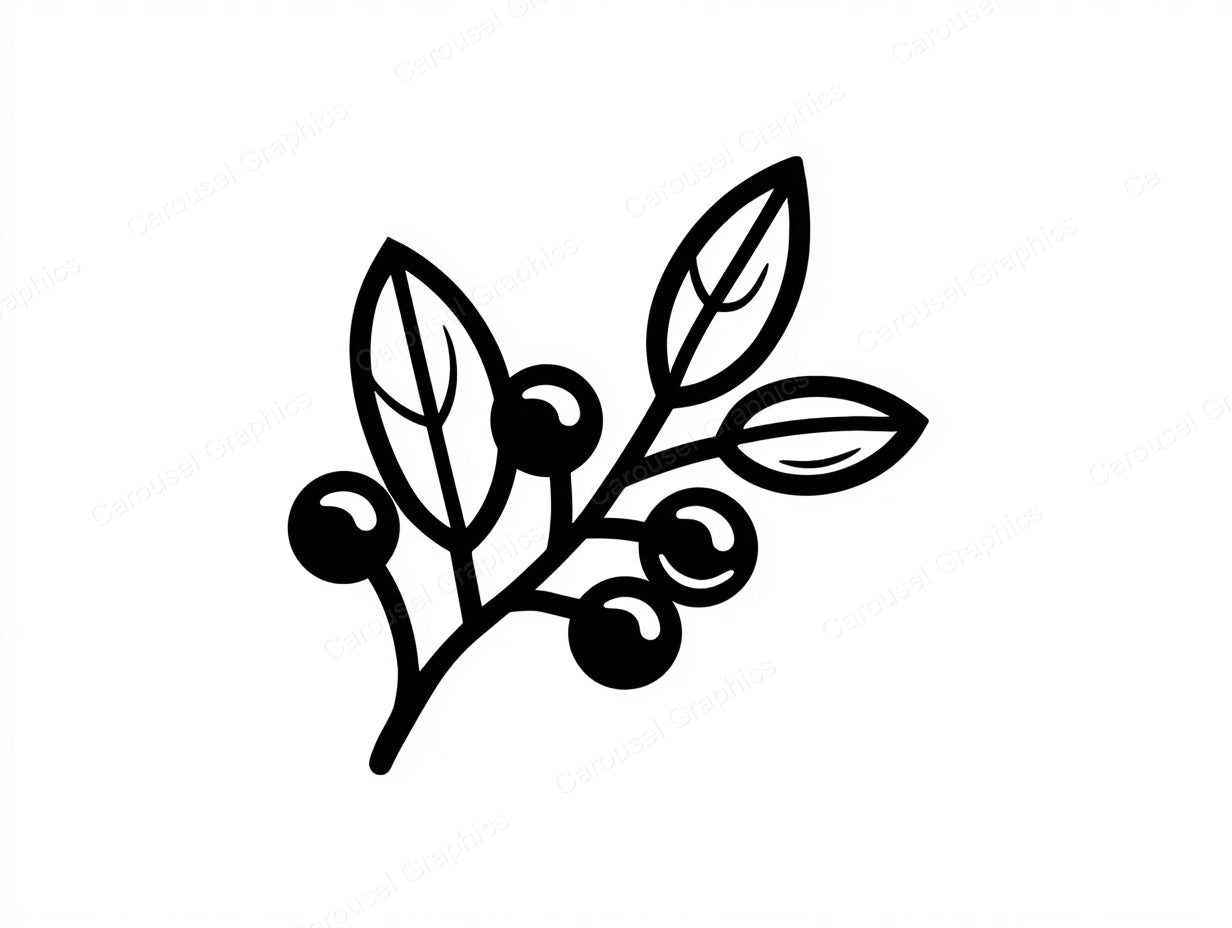 Mistletoe Vector Graphic preview