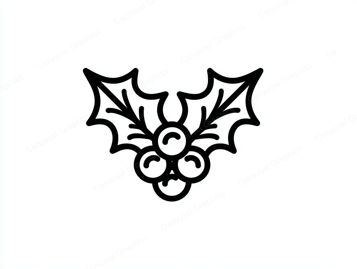 Mistletoe Vector Graphic preview