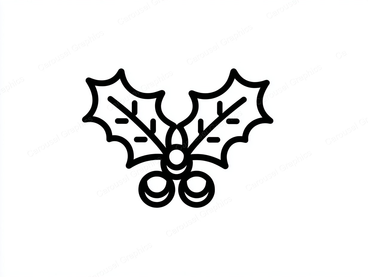 Mistletoe Vector Graphic preview