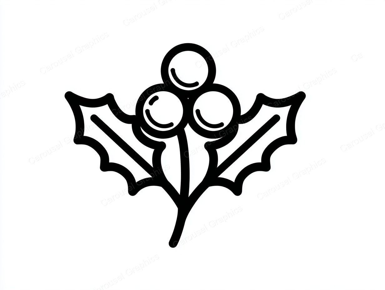 Mistletoe Vector Graphic preview