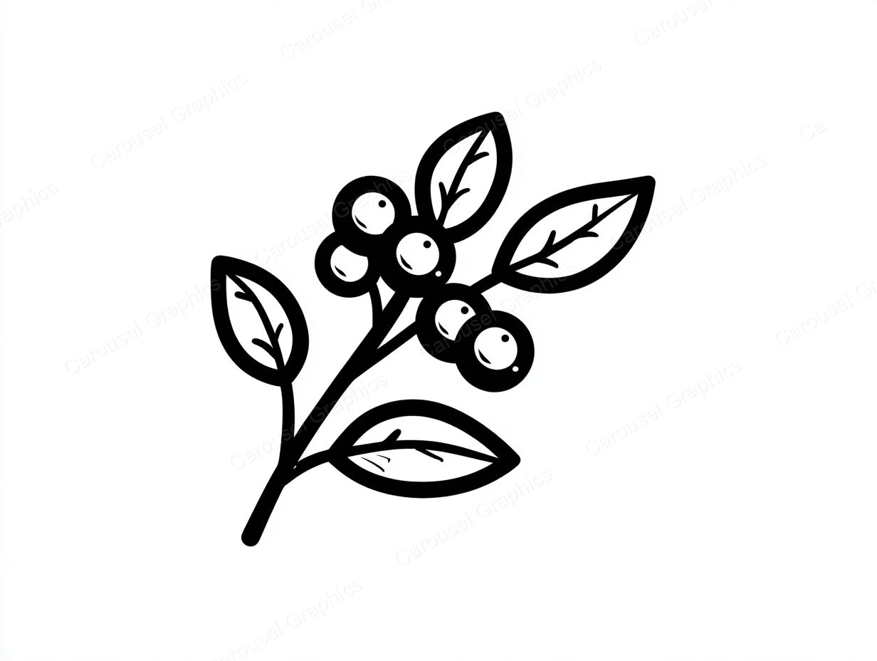 Mistletoe Vector Graphic preview