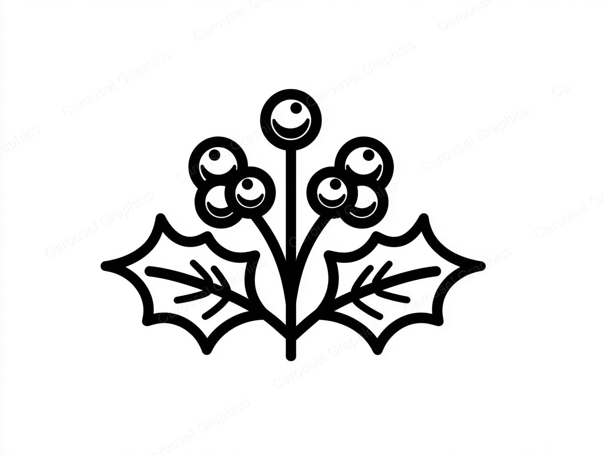 Mistletoe Vector Graphic preview
