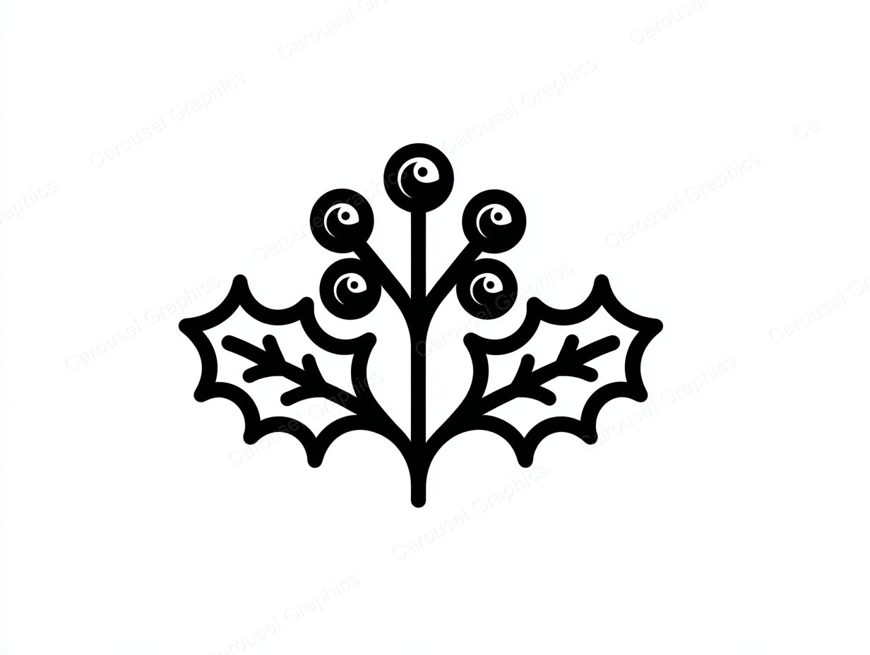 Mistletoe Vector Graphic preview