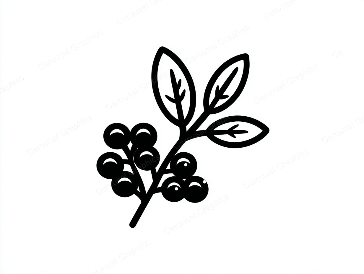 Mistletoe Vector Graphic preview