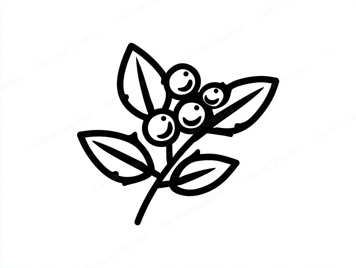 Mistletoe Vector Graphic preview