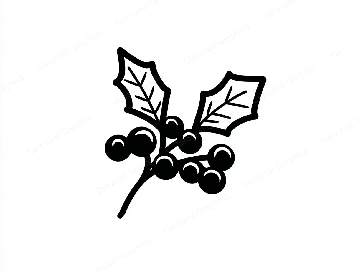 Mistletoe Vector Graphic preview