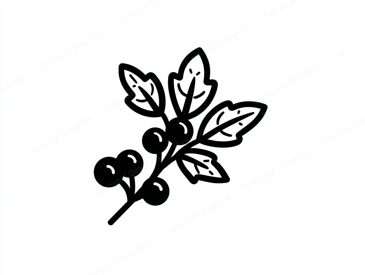 Mistletoe Vector Graphic preview