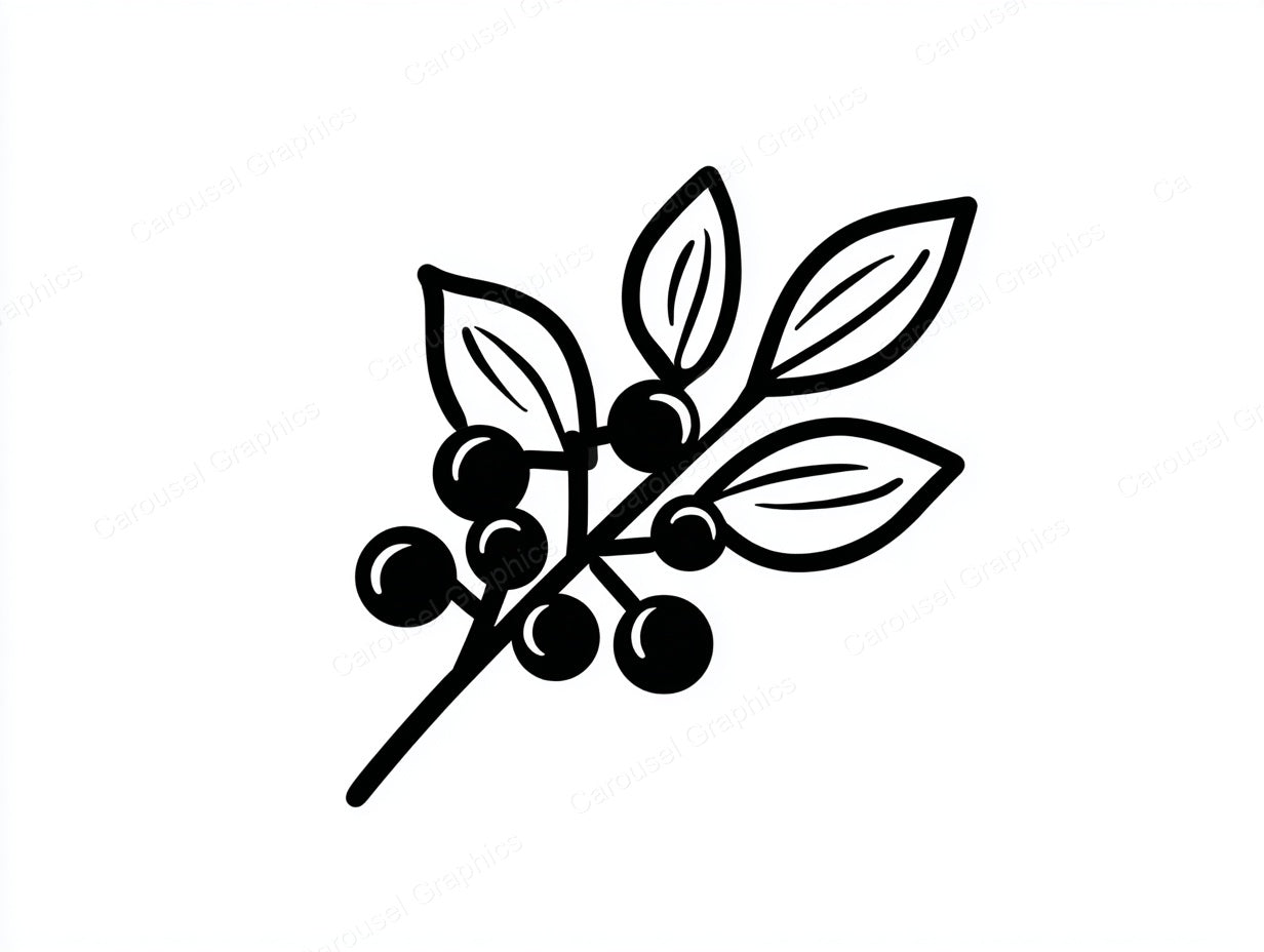 Mistletoe Vector Graphic preview