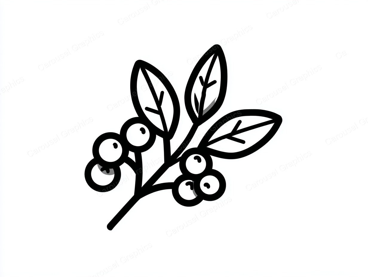 Mistletoe Vector Graphic preview