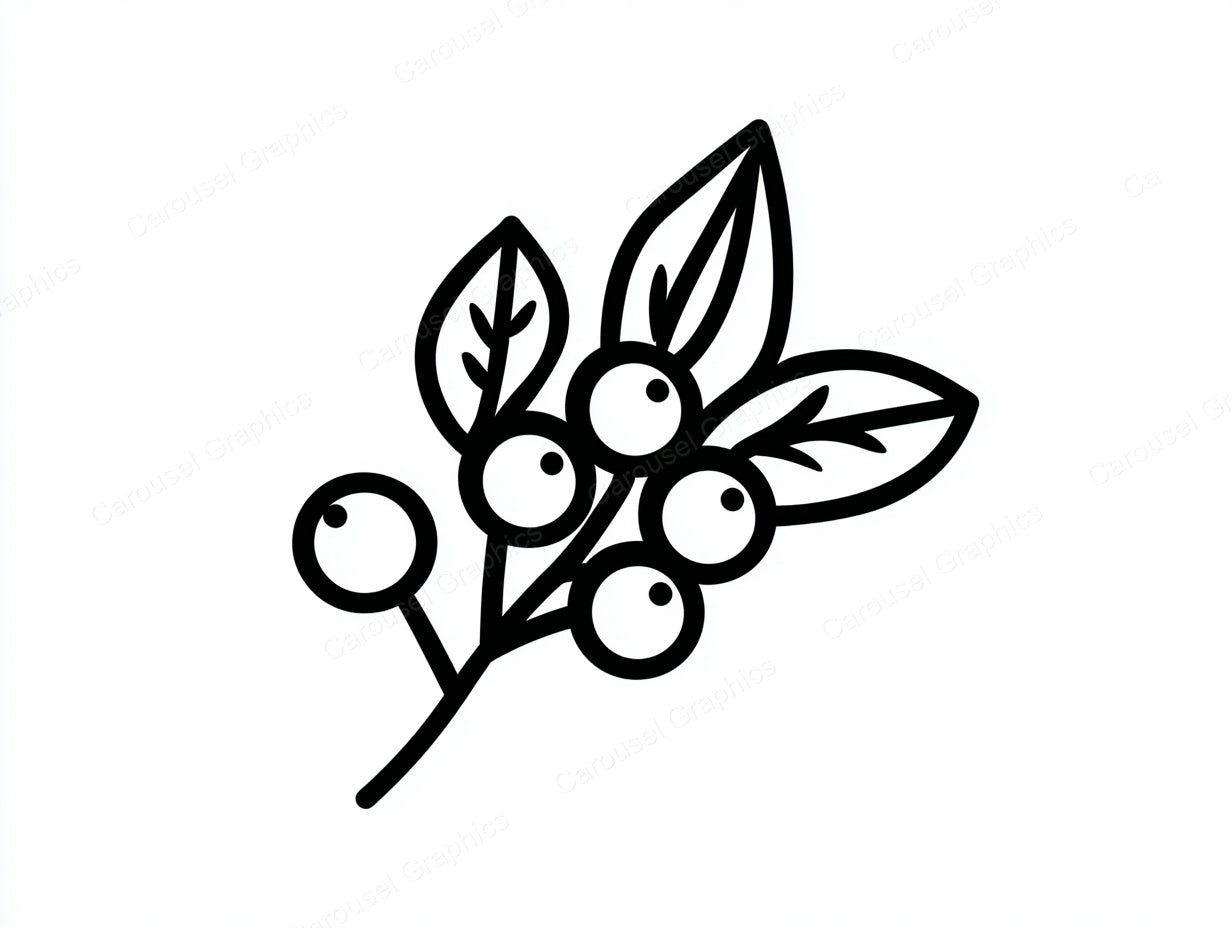 Mistletoe Vector Graphic preview