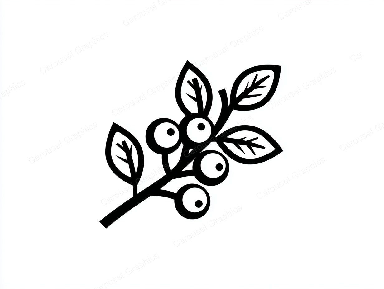 Mistletoe Vector Graphic preview