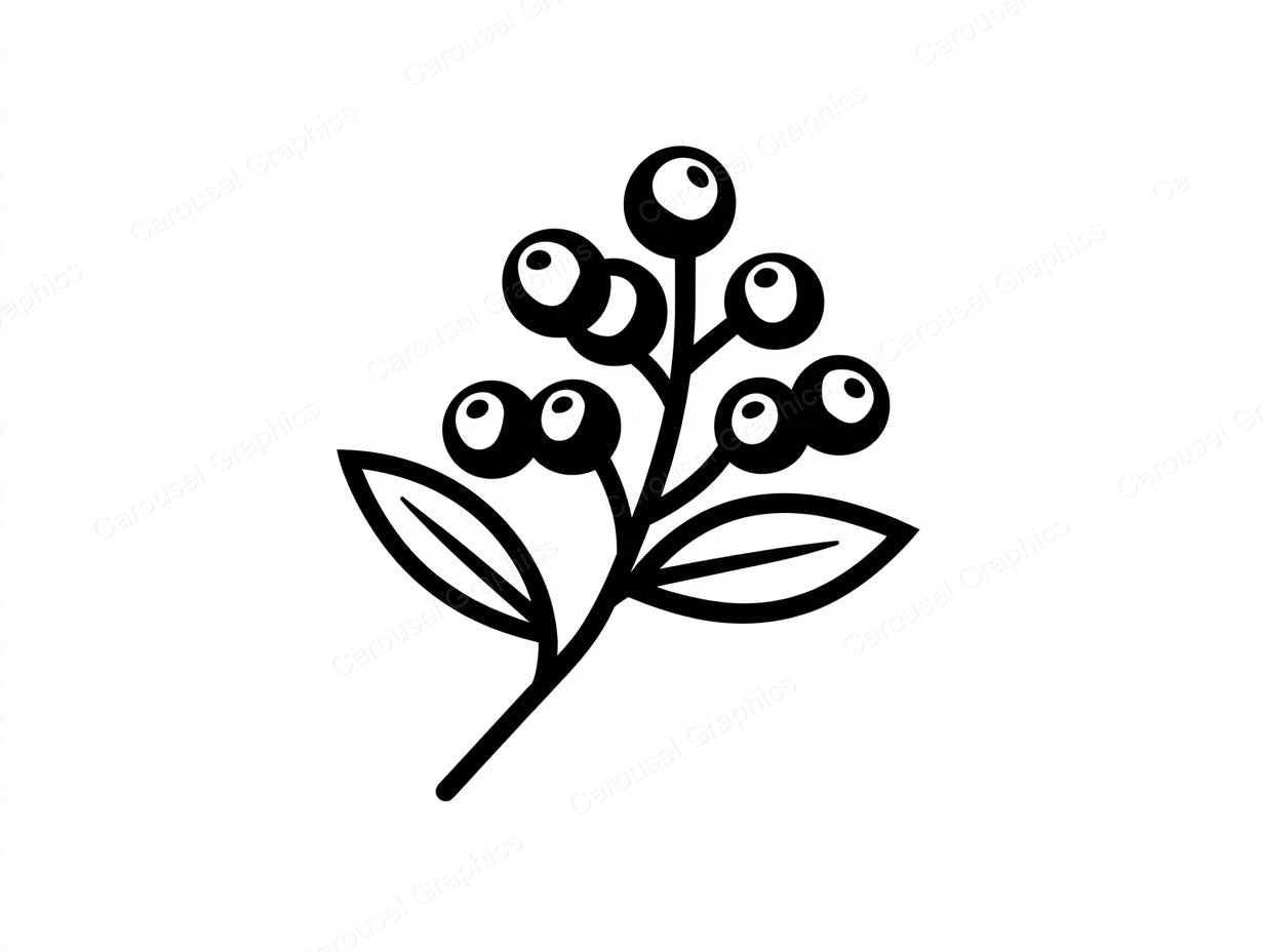 Mistletoe Vector Graphic preview