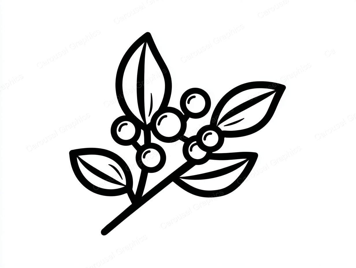 Mistletoe Vector Graphic preview
