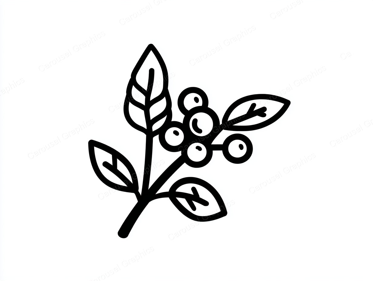 Mistletoe Vector Graphic preview