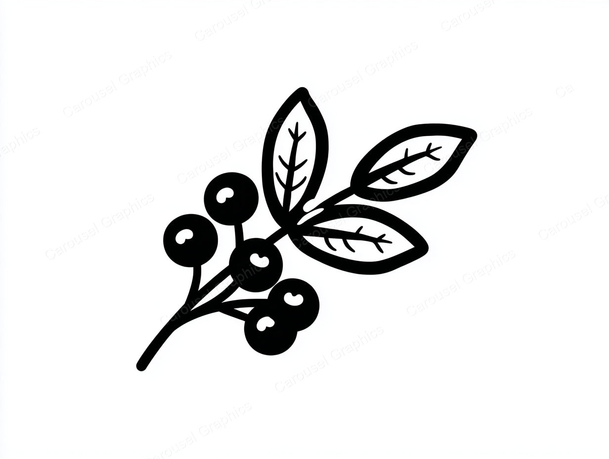 Mistletoe Vector Graphic preview