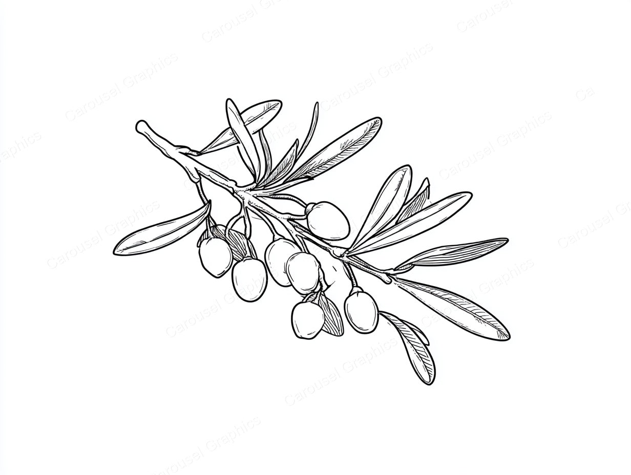 Mistletoe Vector Graphic preview