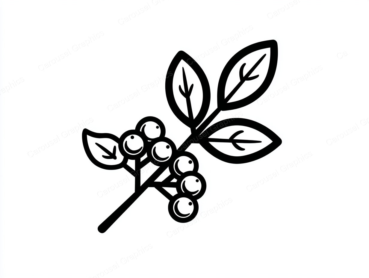 Mistletoe Vector Graphic preview