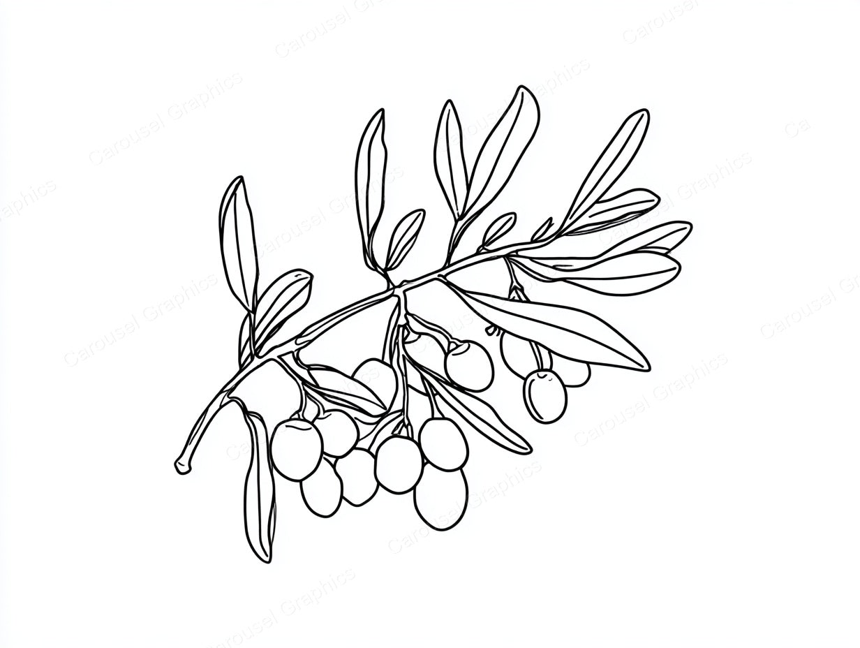 Mistletoe Vector Graphic preview
