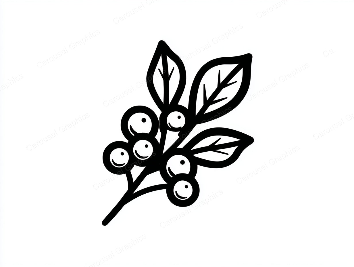 Mistletoe Vector Graphic preview