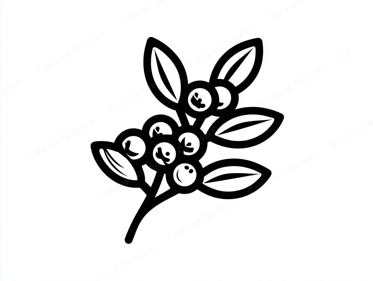 Mistletoe Vector Graphic preview