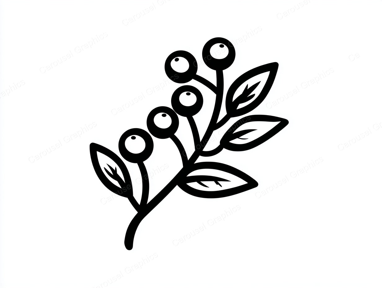 Mistletoe Vector Graphic preview
