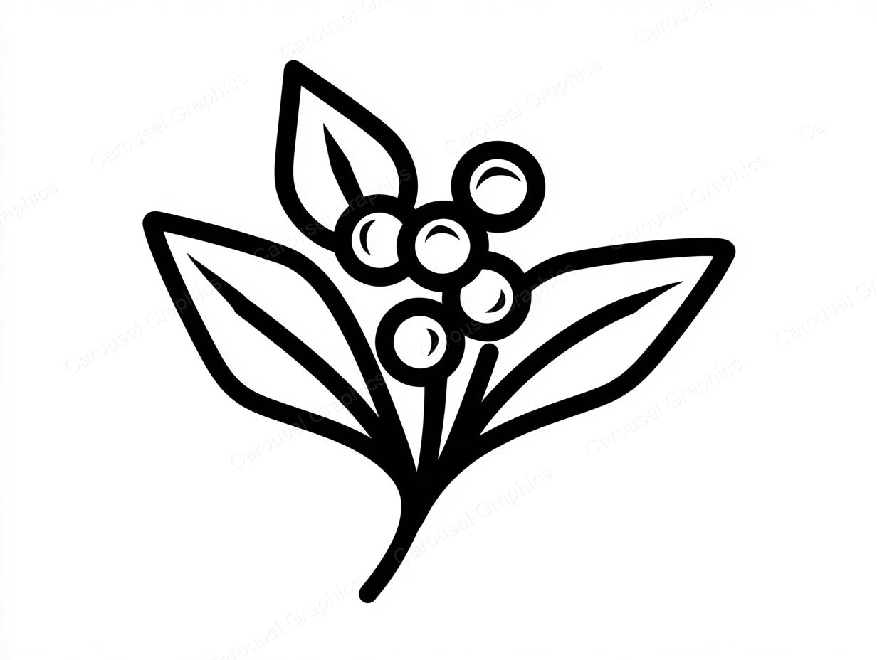 Mistletoe Vector Graphic preview