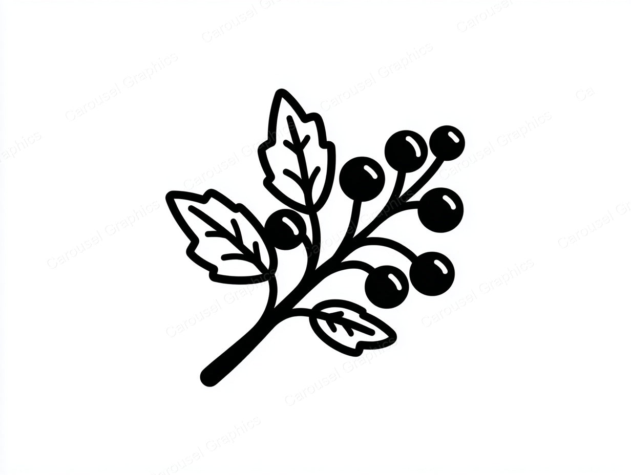 Mistletoe Vector Graphic preview