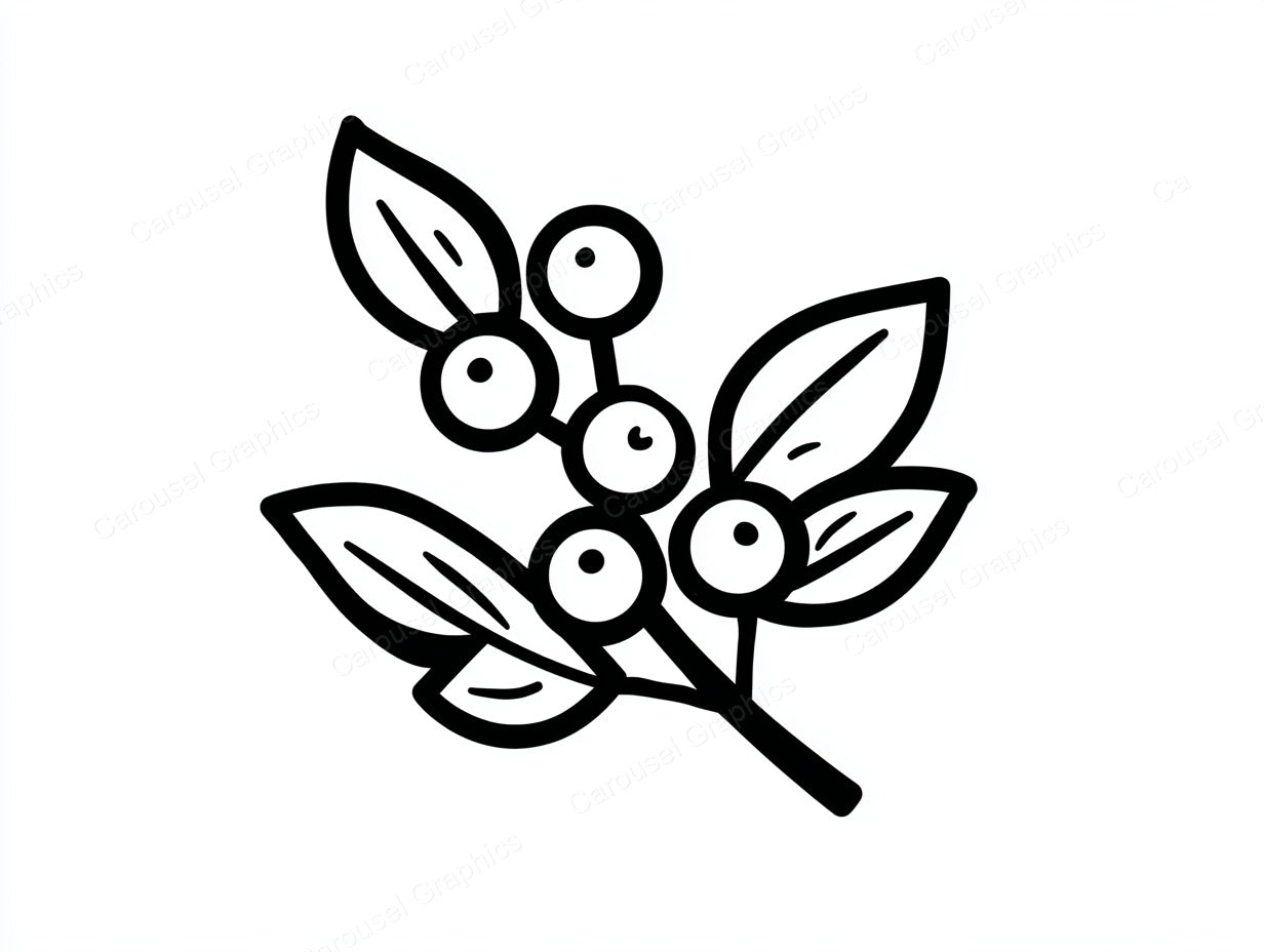 Mistletoe Vector Graphic preview