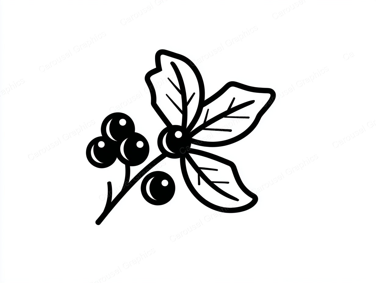 Mistletoe Vector Graphic preview