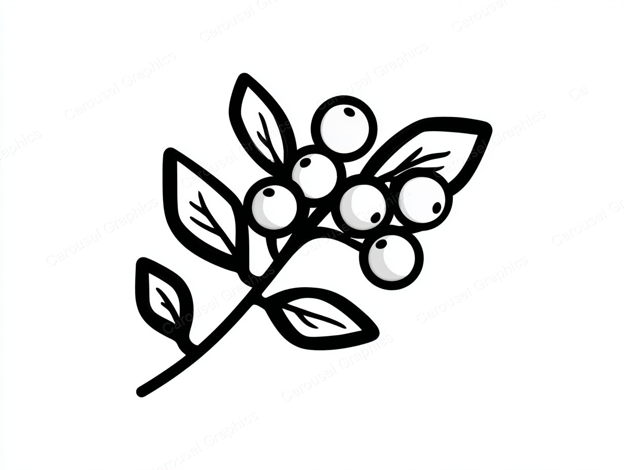 Mistletoe Vector Graphic preview