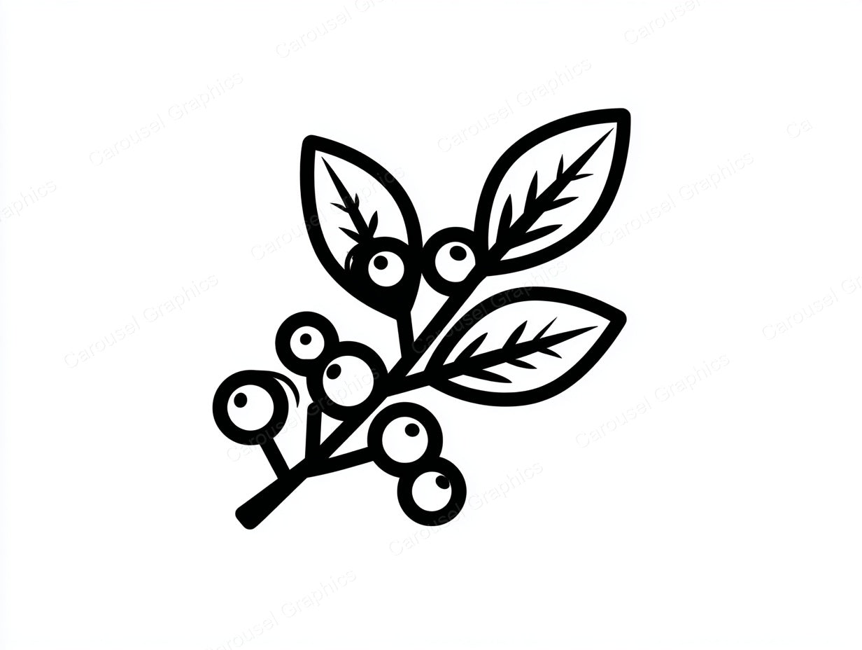 Mistletoe Vector Graphic preview