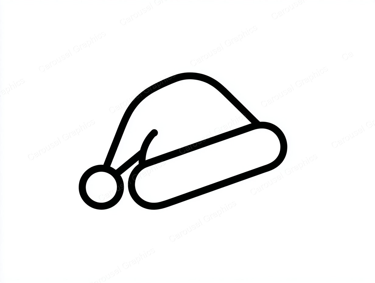 Santa Hat Vector Graphic preview