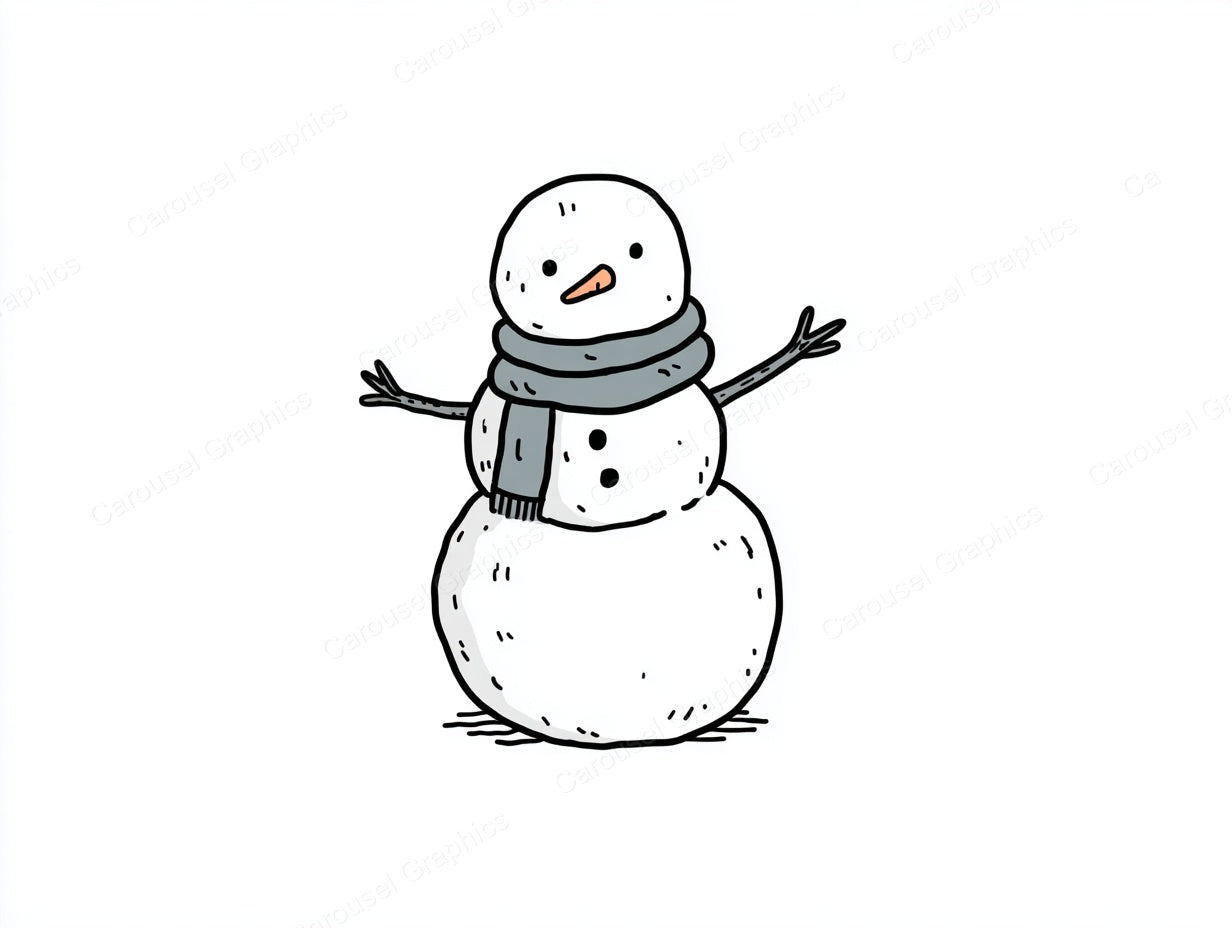 Snowmen Vector Graphic preview