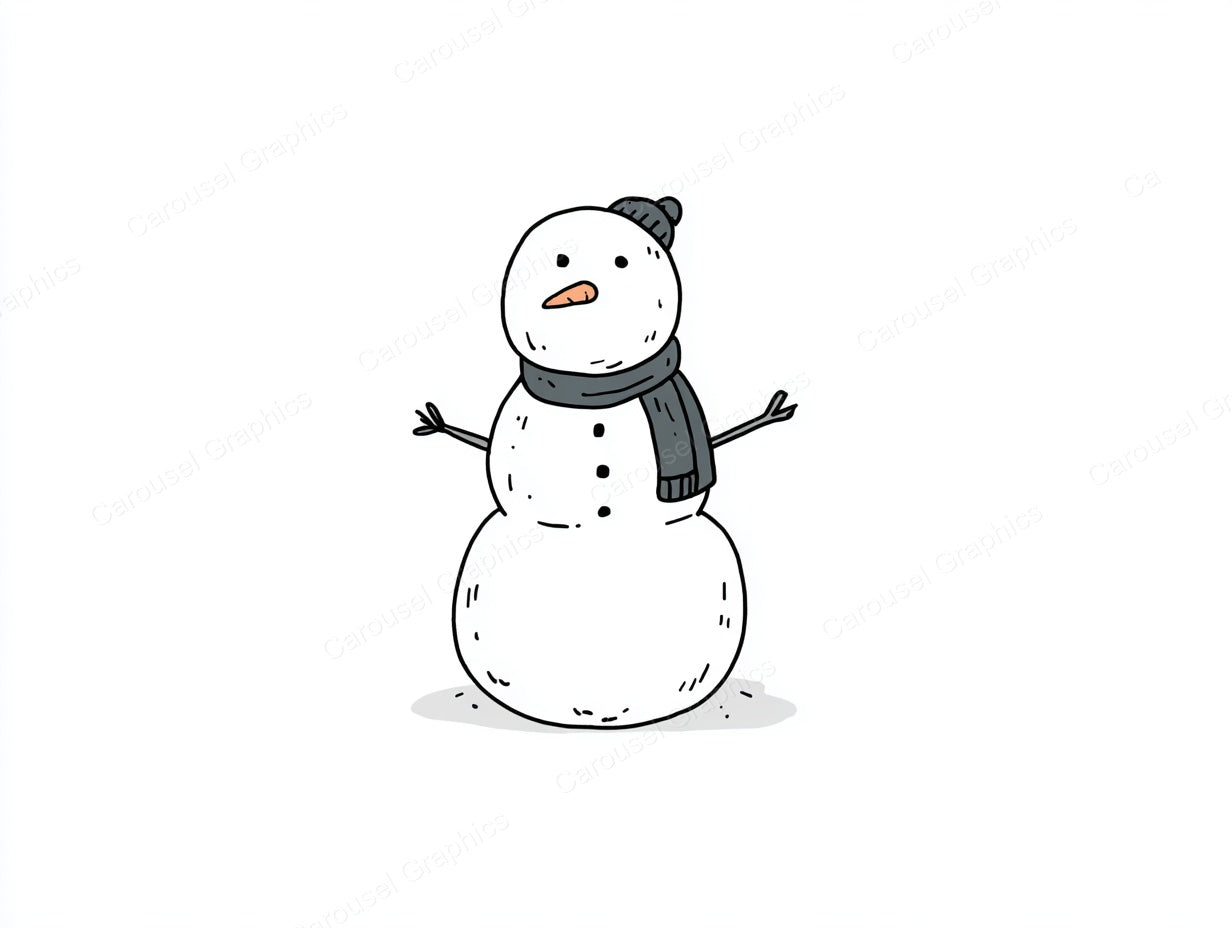 Snowmen Vector Graphic preview