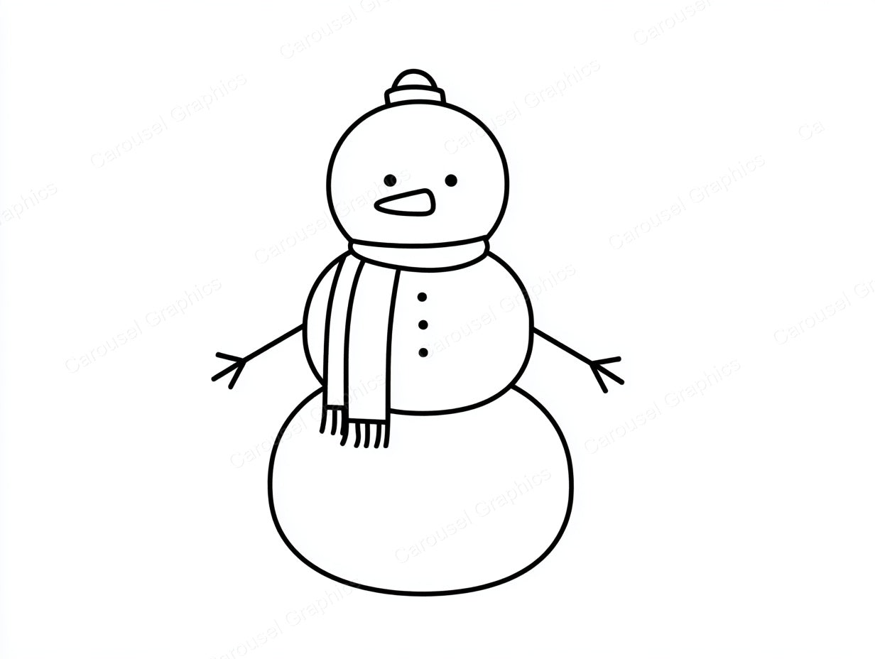 Snowmen Vector Graphic preview