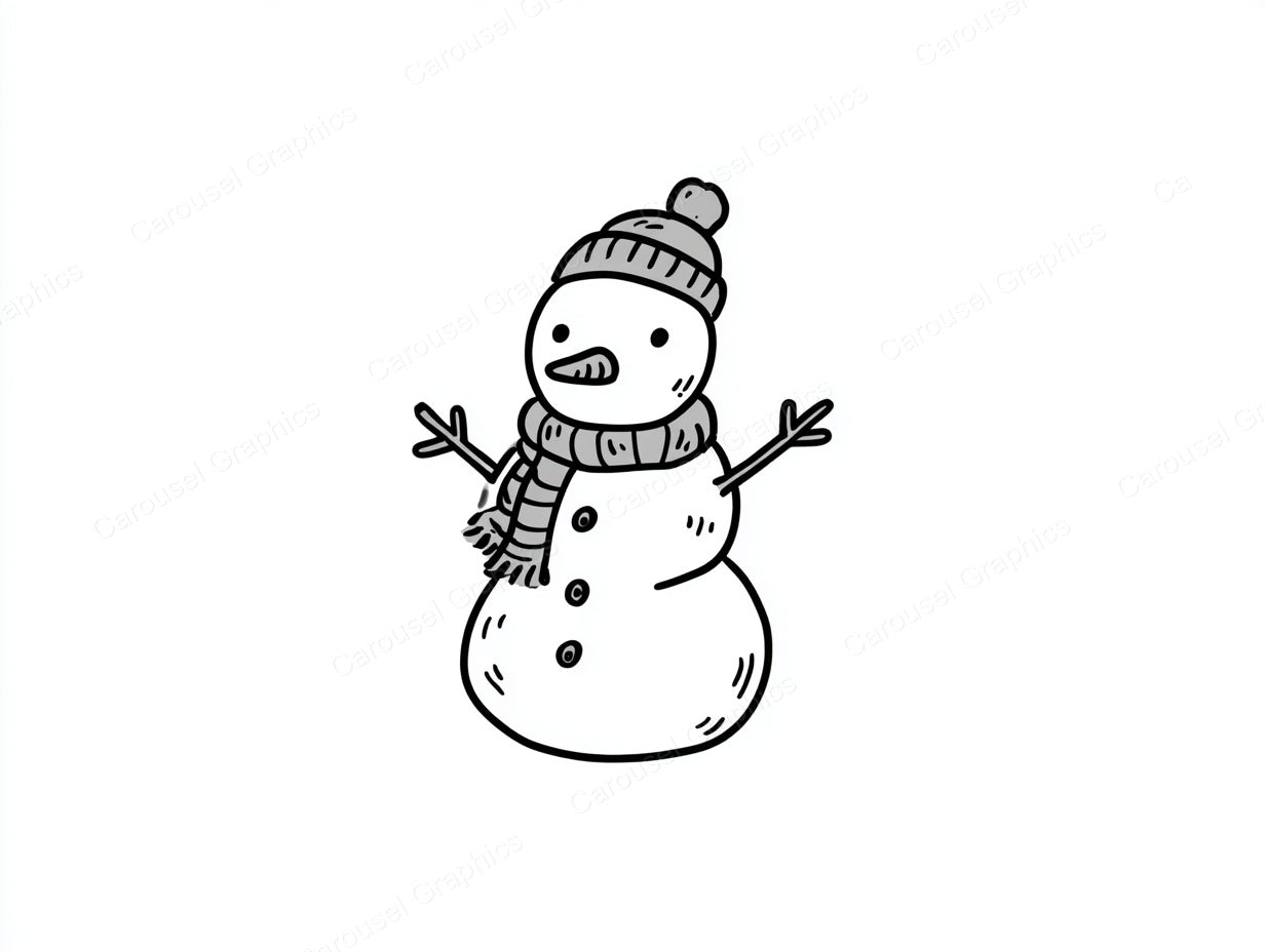 Snowmen Vector Graphic preview