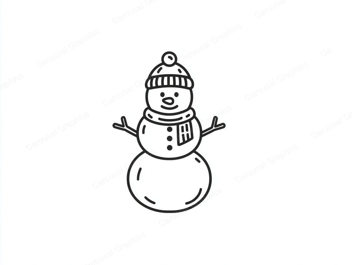 Snowmen Vector Graphic preview
