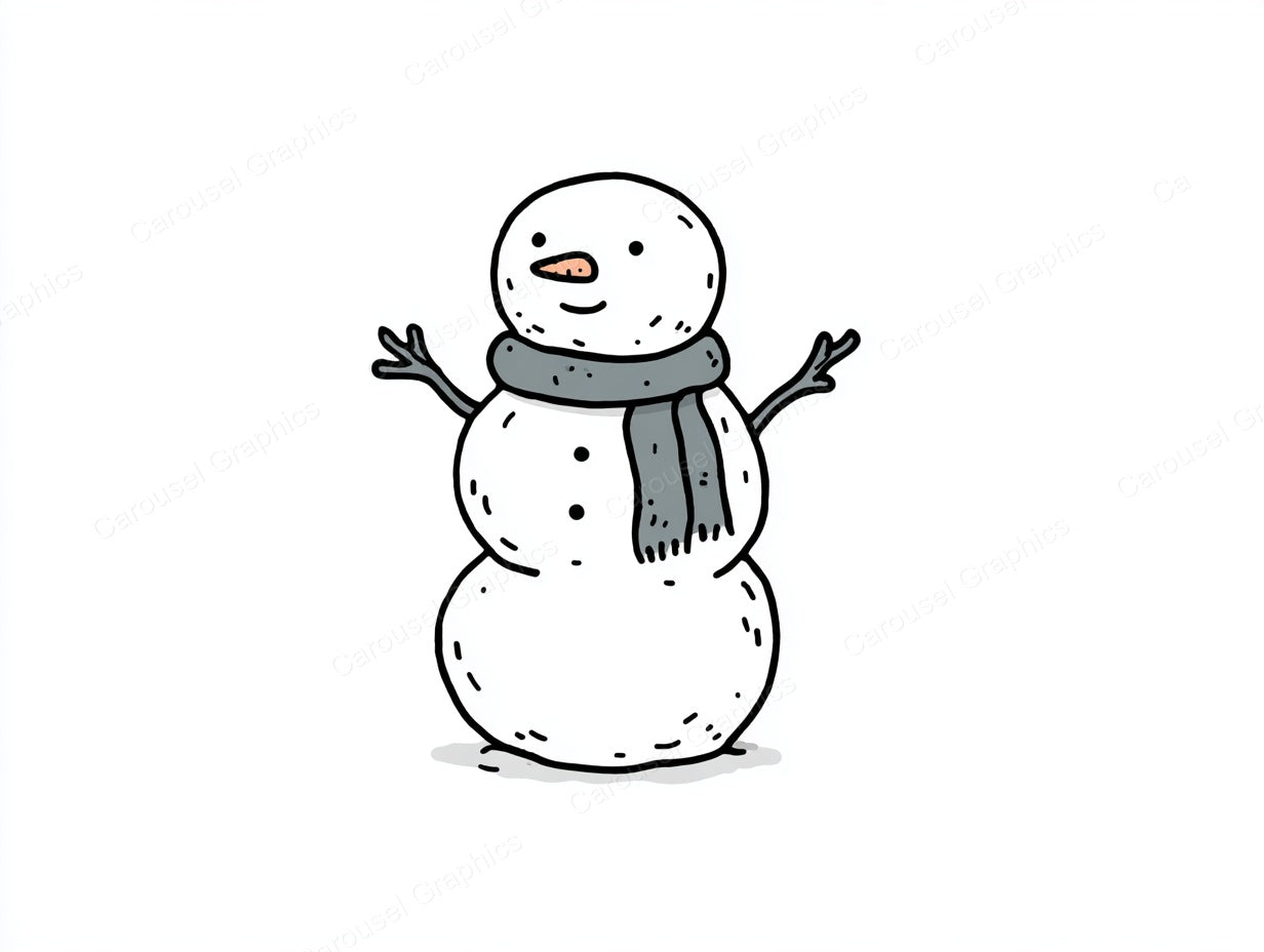 Snowmen Vector Graphic preview